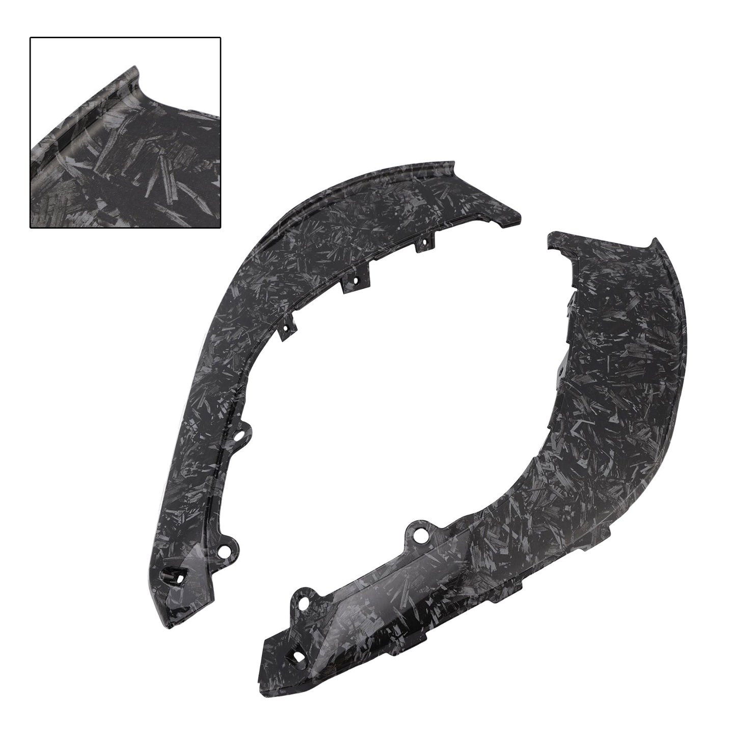 Carenatura superiore Aprilia RSV4 2021-2024, pannelli laterali, cofano motore, telaio