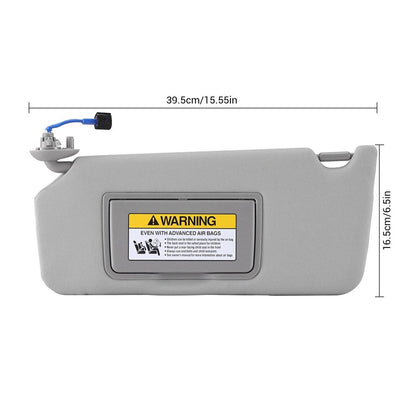 Coppia di visiere parasole grigie 83280TA5A51ZA per Honda Accord 2008-2017