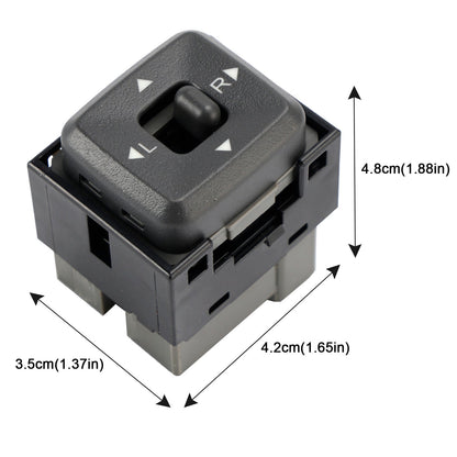 183515 Manopola di regolazione dell'interruttore dello specchietto retrovisore posteriore per Isuzu D-Max Dmax 2007 2008