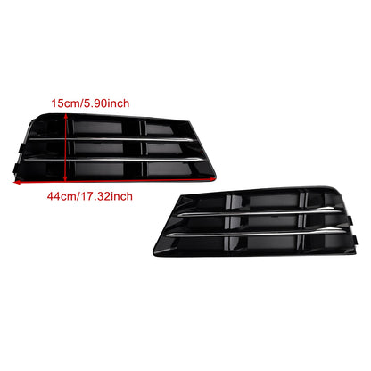 Griglia fendinebbia anteriore AUDI A4 B9 2016-2018, griglia paraurti inferiore (2 pezzi)