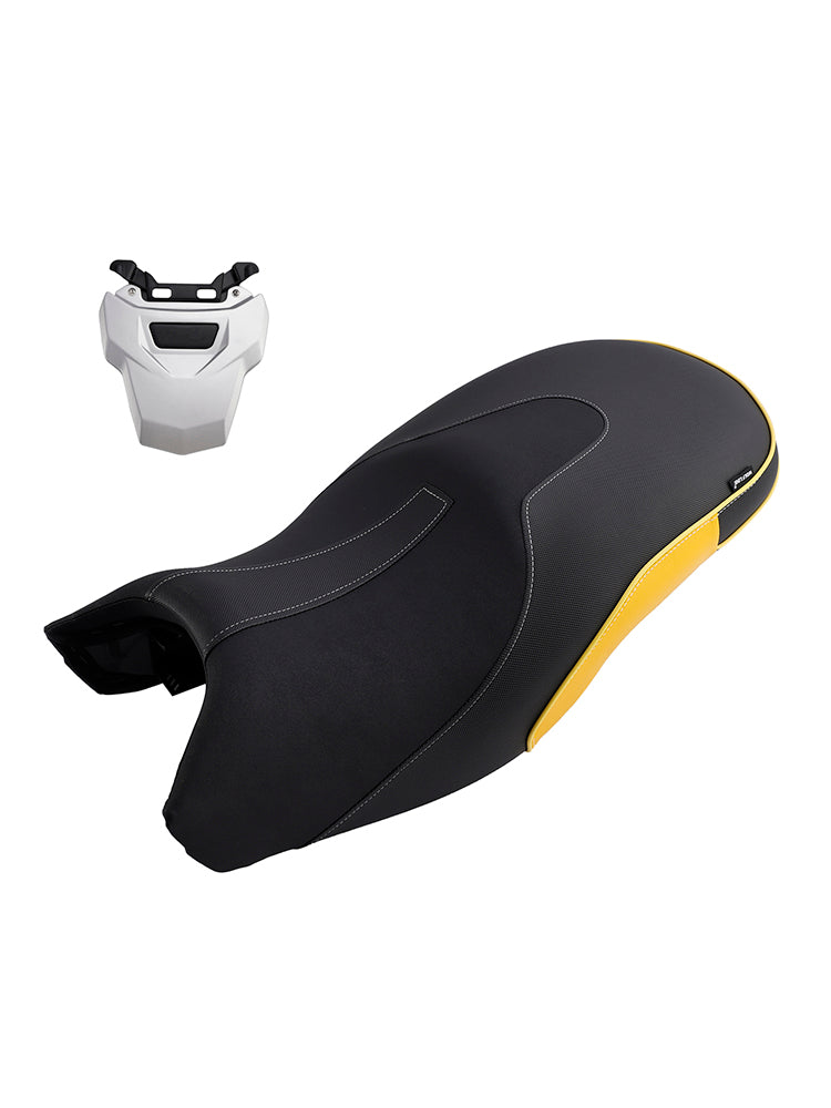 Sostituisci il sedile anteriore posteriore del conducente e del passeggero giallo per BMW R1200GS 13-18 R1250GS