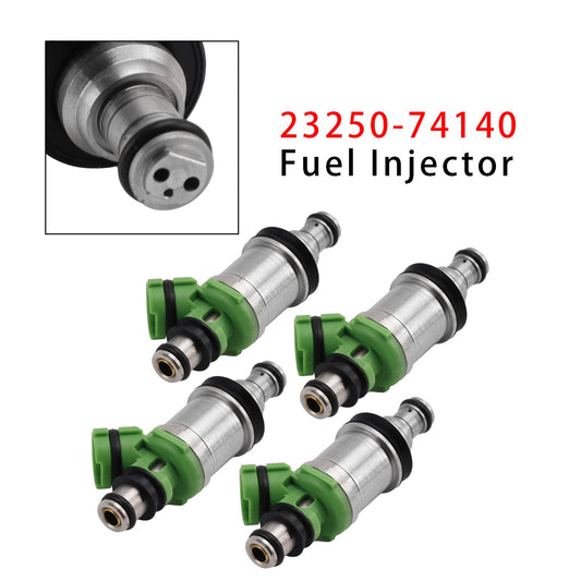4 iniettori di carburante per Toyota Camry Celica Solara 2.2L RAV4 94-00 23250-74140