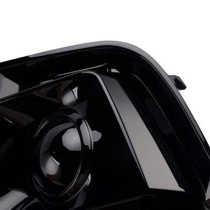 2018-2022 Adatto ad Audi Q5 2PCS Copertura paraurti anteriore Griglia Griglia Inserto cornice con ACC