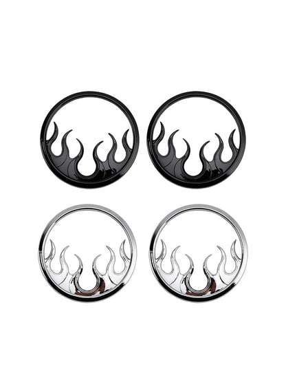 Griglie per altoparlanti Flame Accent Trim Cover per Touring Electra Glide Ultra Classic