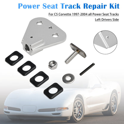 Kit di riparazione per guida sedile elettrico Chevrolet Corvette C5 1997-2004 lato guida sinistro