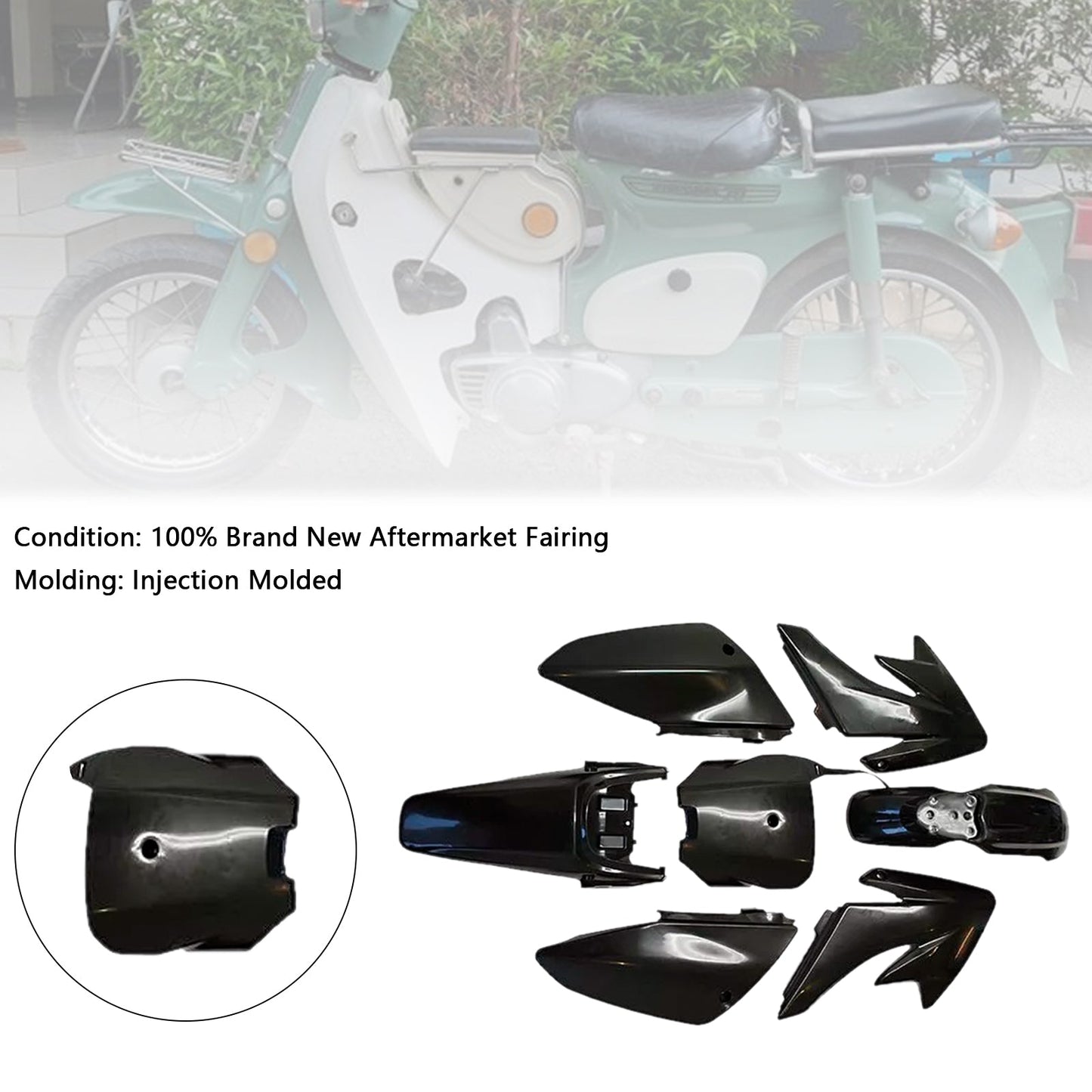 Kit di plastica per carrozzeria e parafango per HONDA CRF70 DIRT BIKE