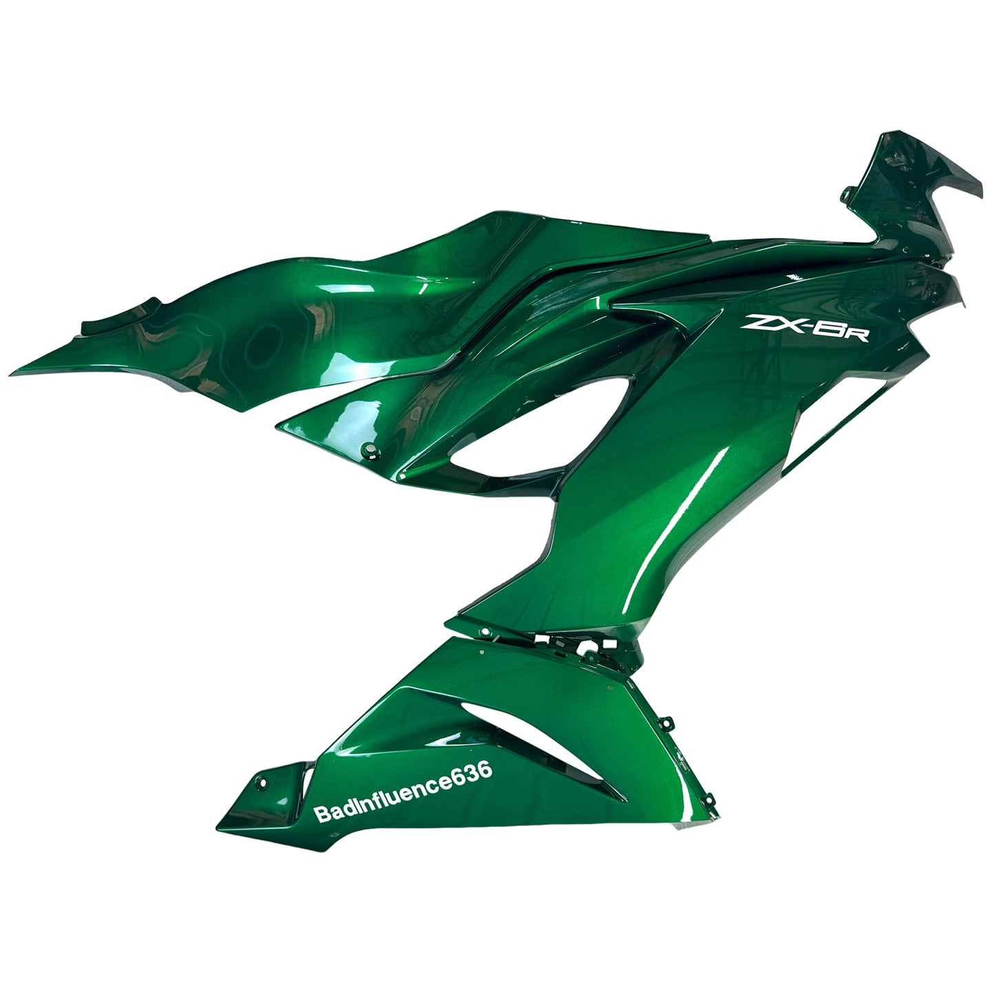 Kit carena carrozzeria in plastica ABS adatta per Kawasaki ZX6R 2019-2023