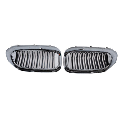 Griglia anteriore a doppio rene nera lucida per BMW Serie 5 G30 G31 2017-2020