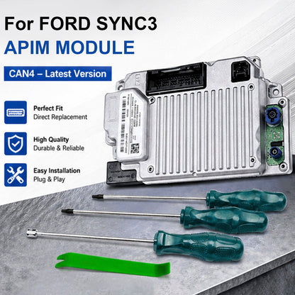 Modulo di navigazione Sync 3 APIM 3.4 per Ford Lincoln, navigatore programmato con VIN.