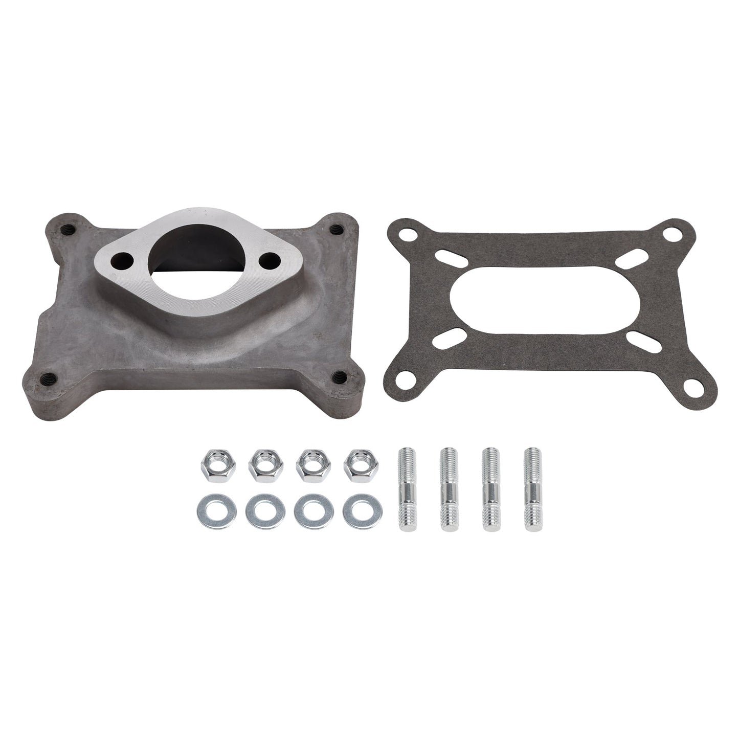 Adattatore per carburatore ad alte prestazioni in alluminio naturale 2044 One 2044