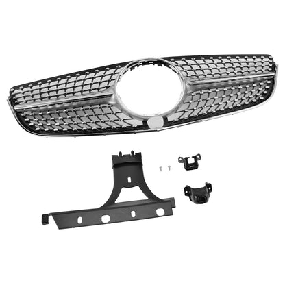 Per Mercedes CLASSE E W207 Coupé 2014-2017 Griglia per paraurti anteriore Diamond