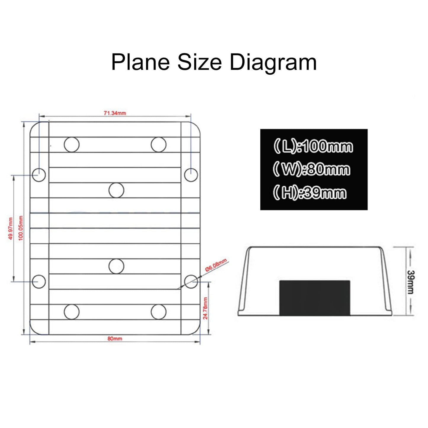 Convertitore DC 9-36V a DC 13,8V 25A Boost Buck Power Module Regolatore di tensione