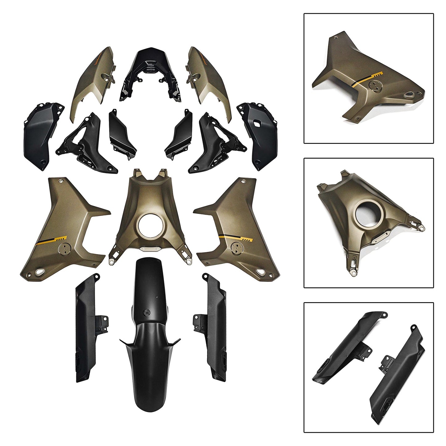 Kit di carene stampate a iniezione per Yamaha Tenere 700 T700S 2025-2026