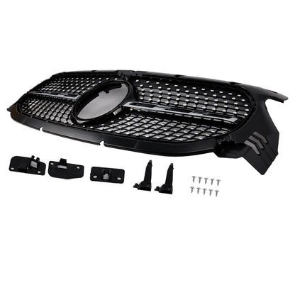 Per Mercedes-Benz H247 GLA250 GLA200 2020-2023 Griglia anteriore diamantata