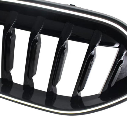 Griglia paraurti anteriore nera lucida per BMW Serie 2 F44 Coupé 2020-2023