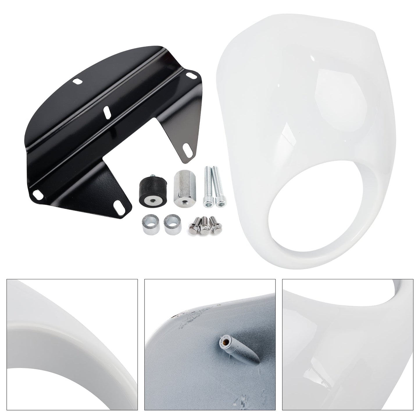 Copertura faro anteriore Sportster Dyna XL 883 1200 FX dal 1973 in poi