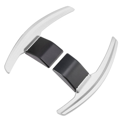 Estensione del cambio al volante per BMW Serie F F30 F31 F32 F10 X3 X5 Alluminio Argento