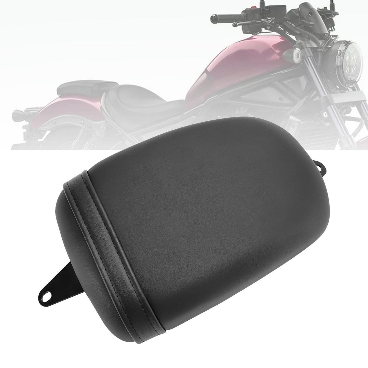 Cuscino per sedile passeggero posteriore nero Honda Cmx1100 Cmx 1100 Rebel 2021-2023