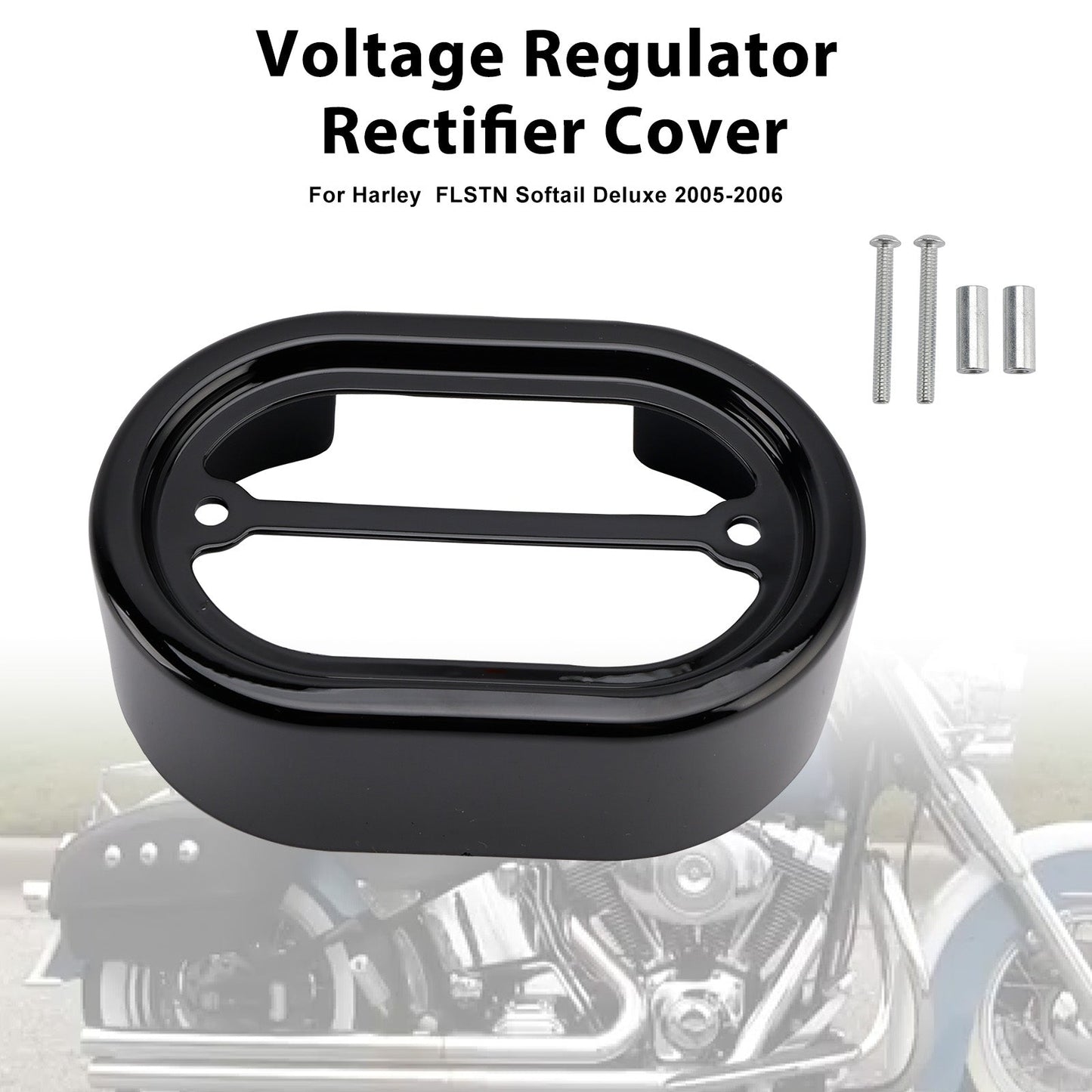 Coperchio del raddrizzatore del regolatore di tensione per Softail Breakout 2001-2017