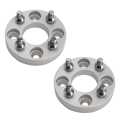Kit distanziali per ruote da 1"" con cavo per dadi ruota per carrelli da golf, argento per Yamaha Club Car Ezgo