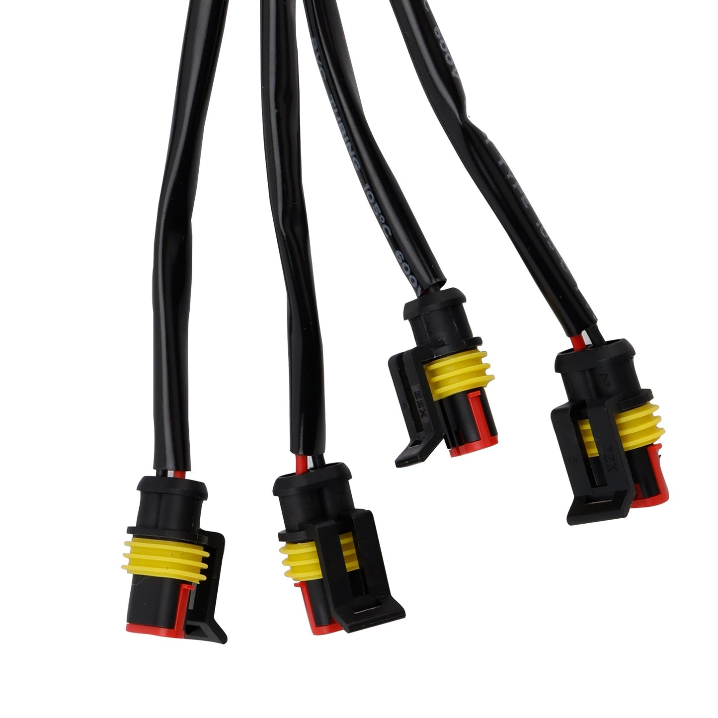Kit luci LED per griglia anteriore Toyota Tacoma con lente trasparente color ambra 2016-2023
