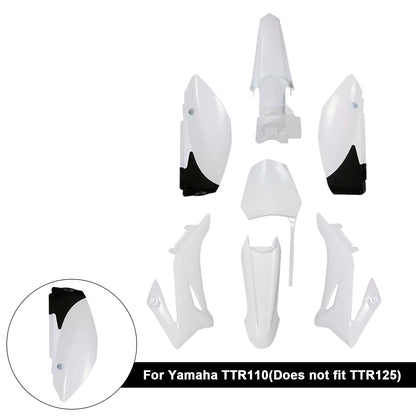 Kit plastiche per carrozzeria Yamaha TTR110 2008-2022 DIRT BIKE, carenatura parafango