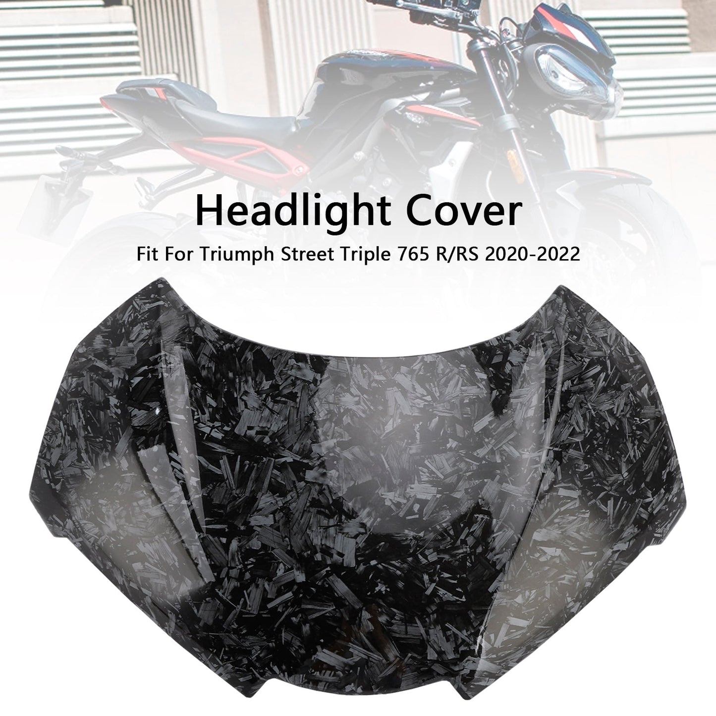 Carenatura coprifaro anteriore Street Triple 765 R/RS 2020-2022