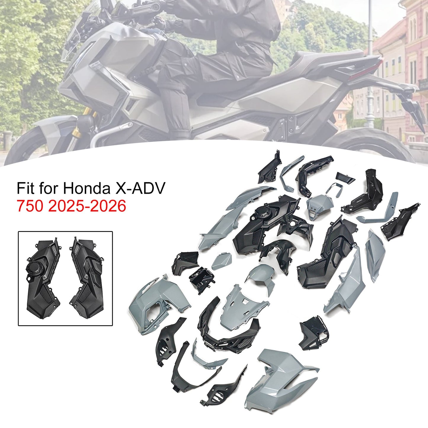 Kit di carene stampate a iniezione per Honda X-ADV 750 2025-2026
