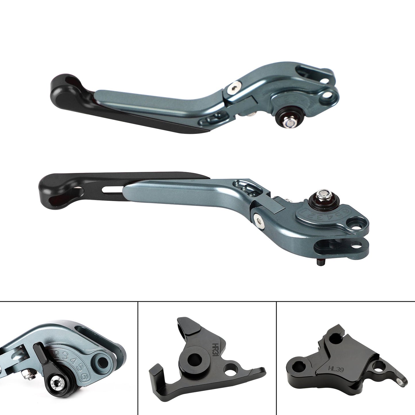 Leva freno frizione regolabile adatta per CFMOTO 450SS 450SR 21-23 450NK 23-24