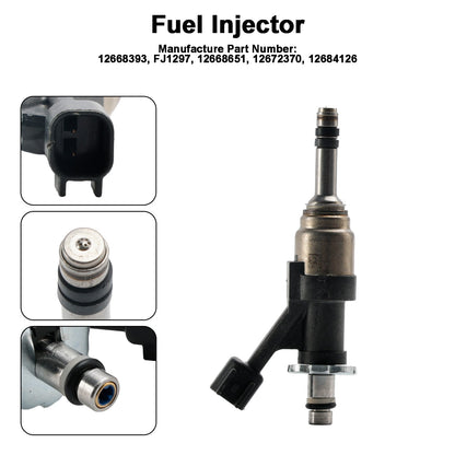 1 pz Iniettore carburante 12668393 Adatto Cadillac Escalade 2015-2018 Adatto Camaro 16-18
