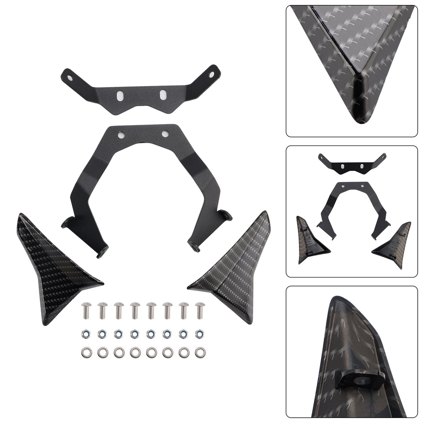 Estensione becco anteriore Honda CB750 Hornet 2023-2024, ala inferiore del muso