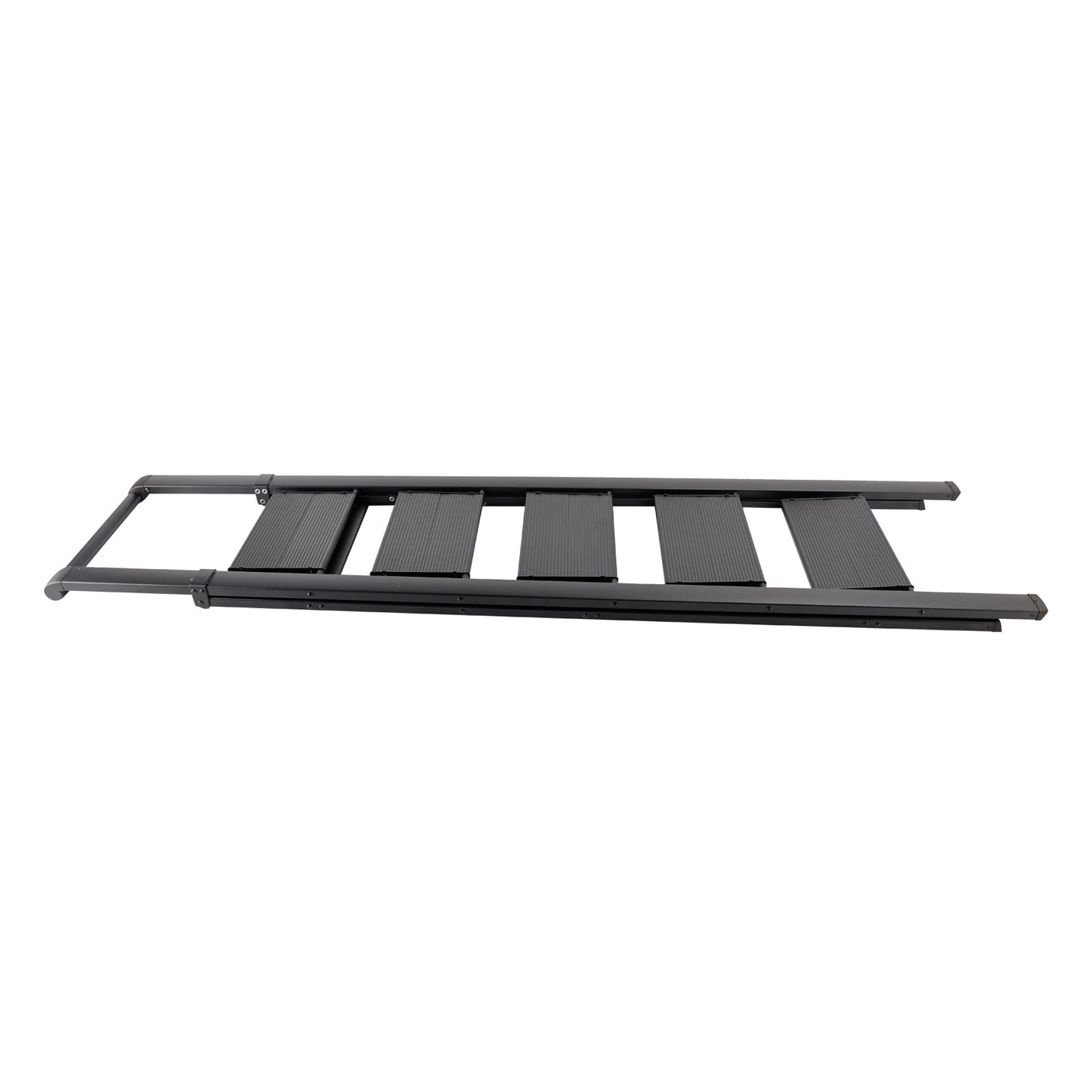 Scala a 5 gradini, sgabello pieghevole, scala in alluminio con pedale antiscivolo