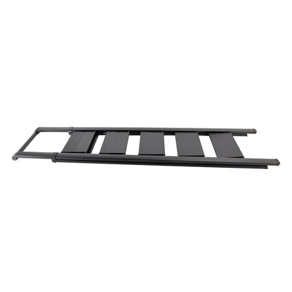 Scala a 5 gradini, sgabello pieghevole, scala in alluminio con pedale antiscivolo