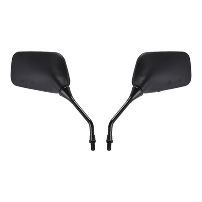 Coppia di specchietti retrovisori neri M10 per Kawasaki KLR250 KLR600 KLR650