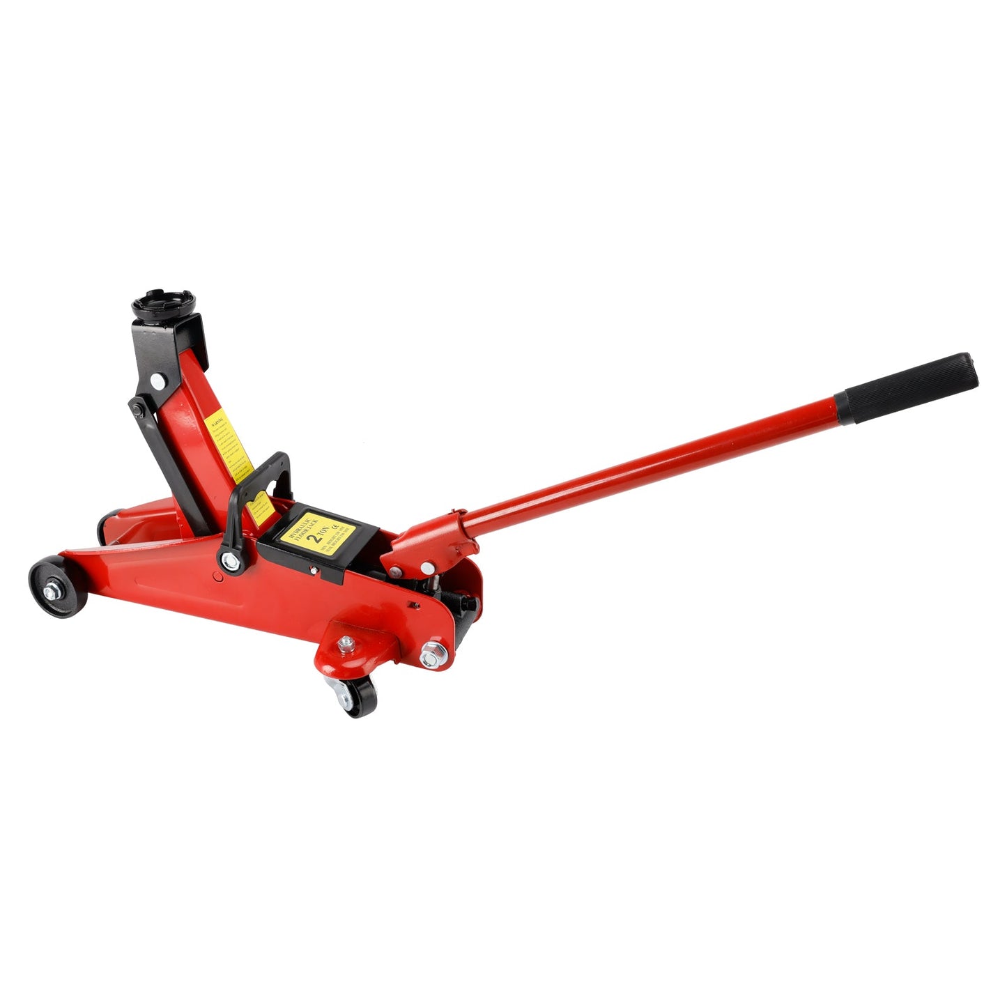 Cric da pavimento a basso profilo, 2 tonnellate (4400 libbre), altezza di sollevamento 5,31""-12,8""