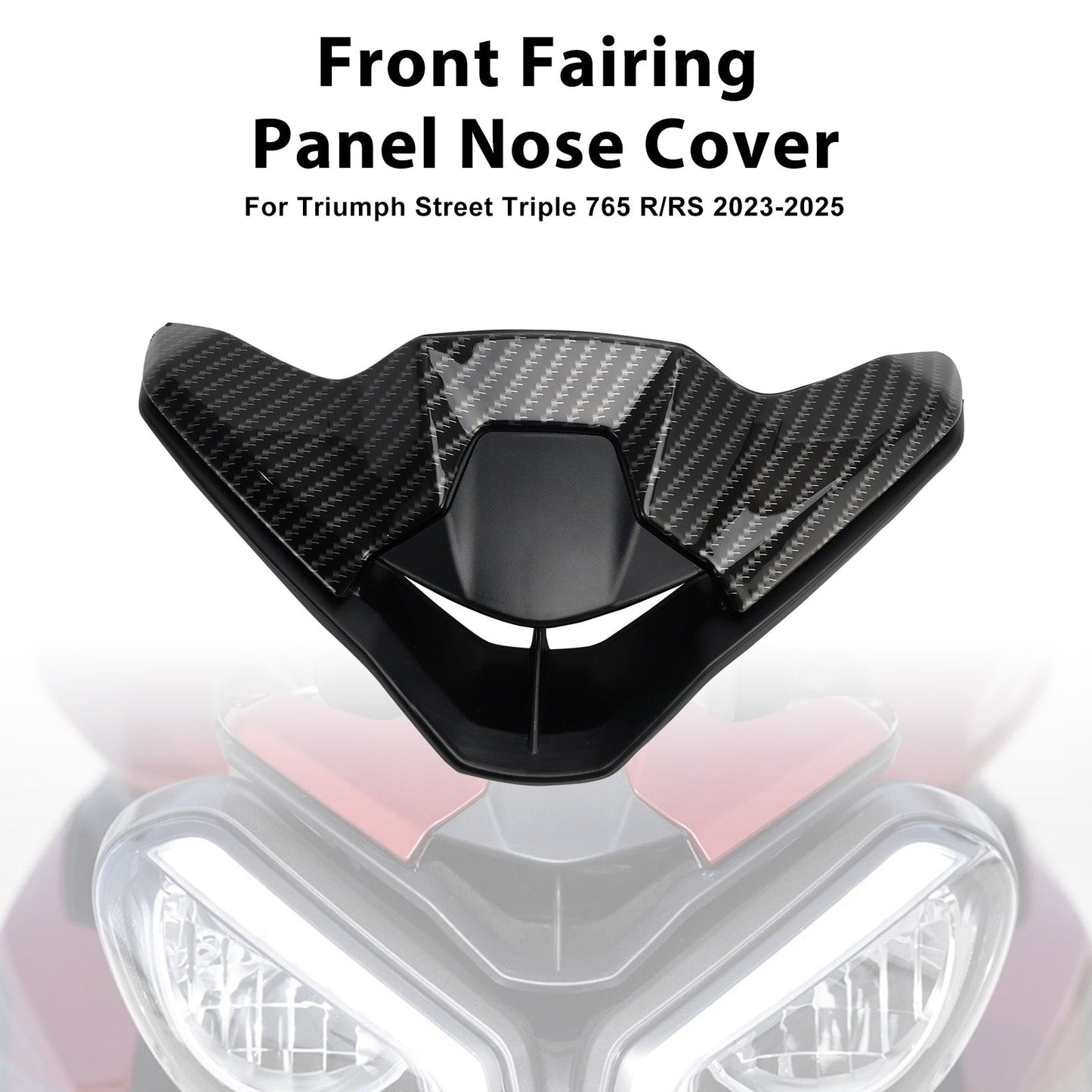 Copertura del pannello anteriore della carenatura per Street Triple 765 R/RS 2023-2025