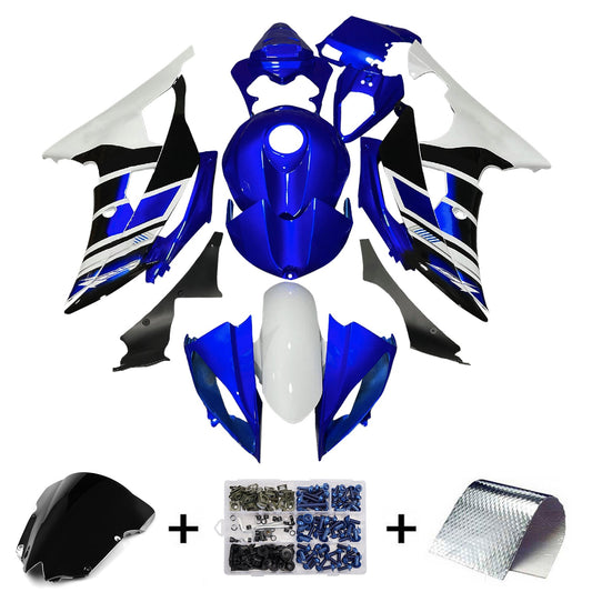 Kit carenatura iniezione plastica ABS per Yamaha YZFR6 YZF-R6 2008-2016