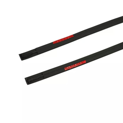 Modanatura per gocciolatoio sul tetto Toyota Tundra DOUBLE CAB 2007-2020, lato sinistro e destro, in gomma, 2 pezzi