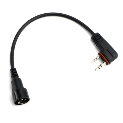 Cavo convertitore da spina sostituibile H42 a A24 per cuffie ICOM A25CE A25N A24