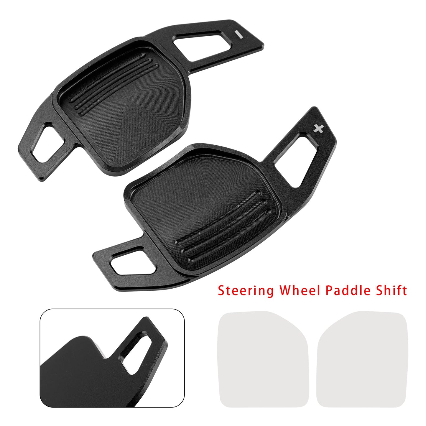 Leva del cambio al volante per Audi A3 A4 A5 A6 TT Q5 08-14 in alluminio