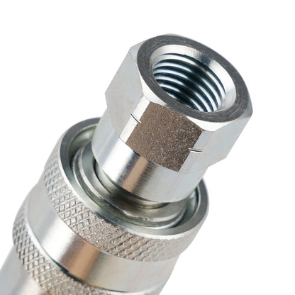 Giunti idraulici a sgancio rapido da 1/4"" NPT ISO 7241-A