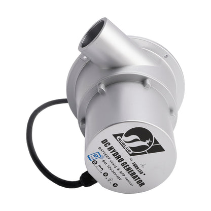 Generatore idroelettrico piccolo con turbina a flusso d'acqua 12/24/48 V, batteria 12 V-24 V-48 V, 36/50 W