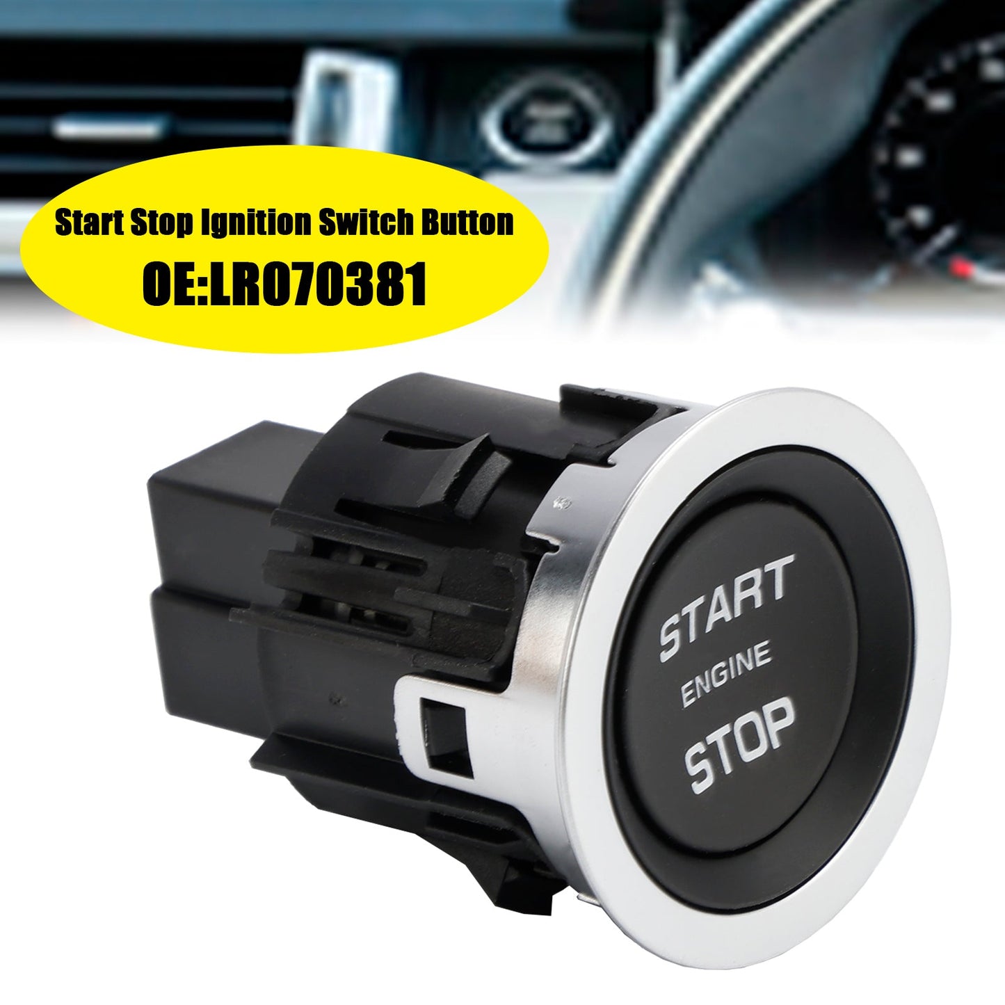 Pulsante di accensione Start Stop LR070381 per Land Rover Discovery