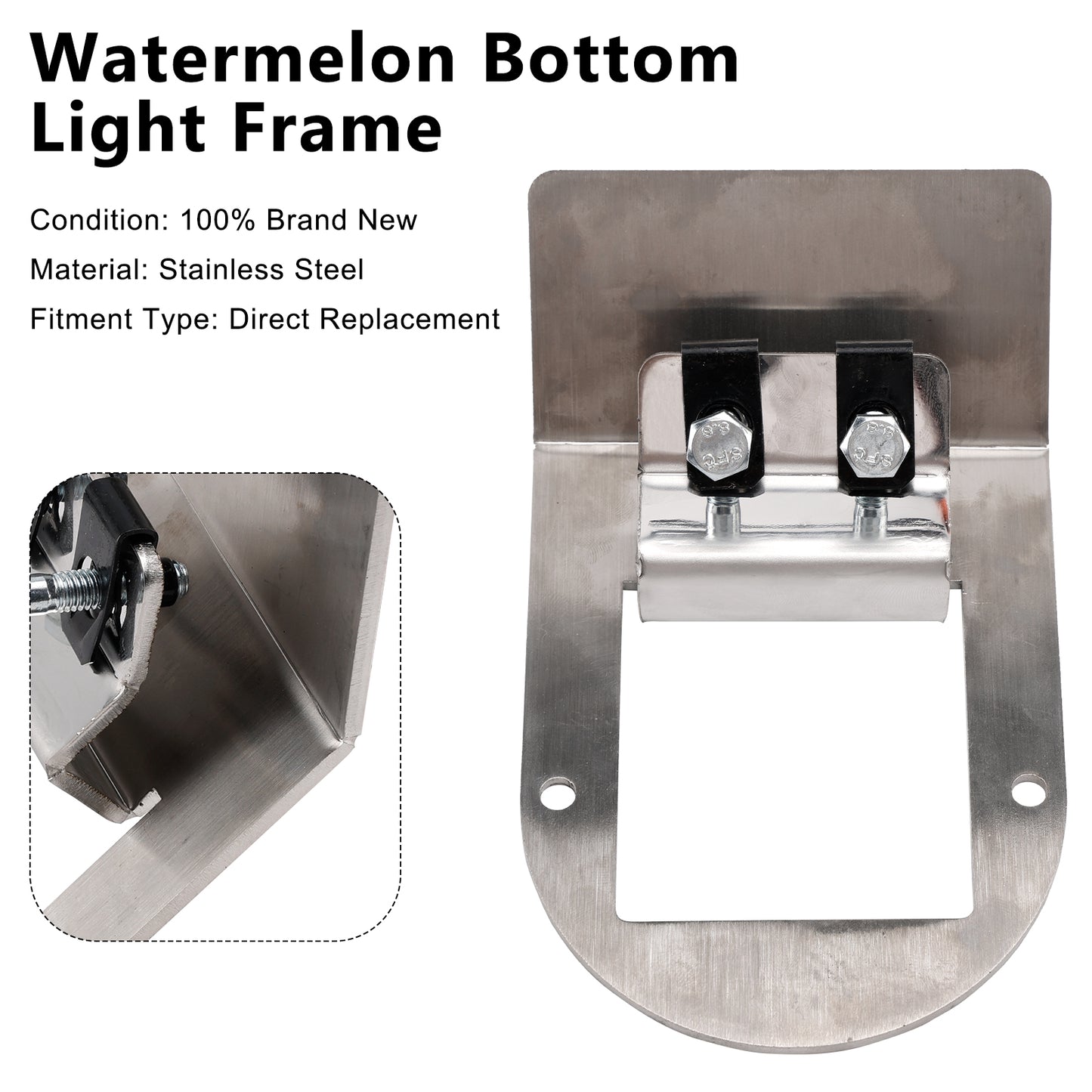 Watermelon Under Glow Frame Bracket Universal Clamp Style Mount Per Truck RV