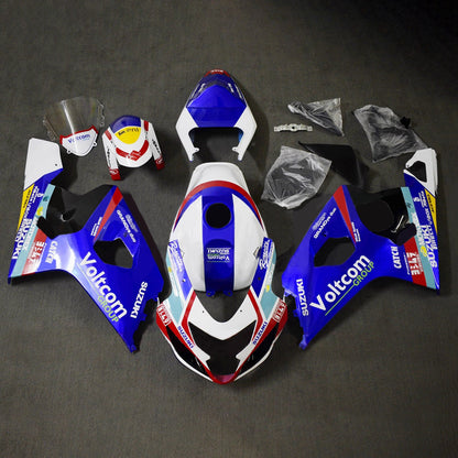 Kit carenatura iniezione plastica ABS per Suzuki GSXR 600/750 2004-2005 K4