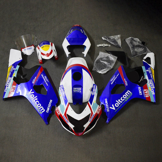 Kit carenatura iniezione plastica ABS per Suzuki GSXR 600/750 2004-2005 K4