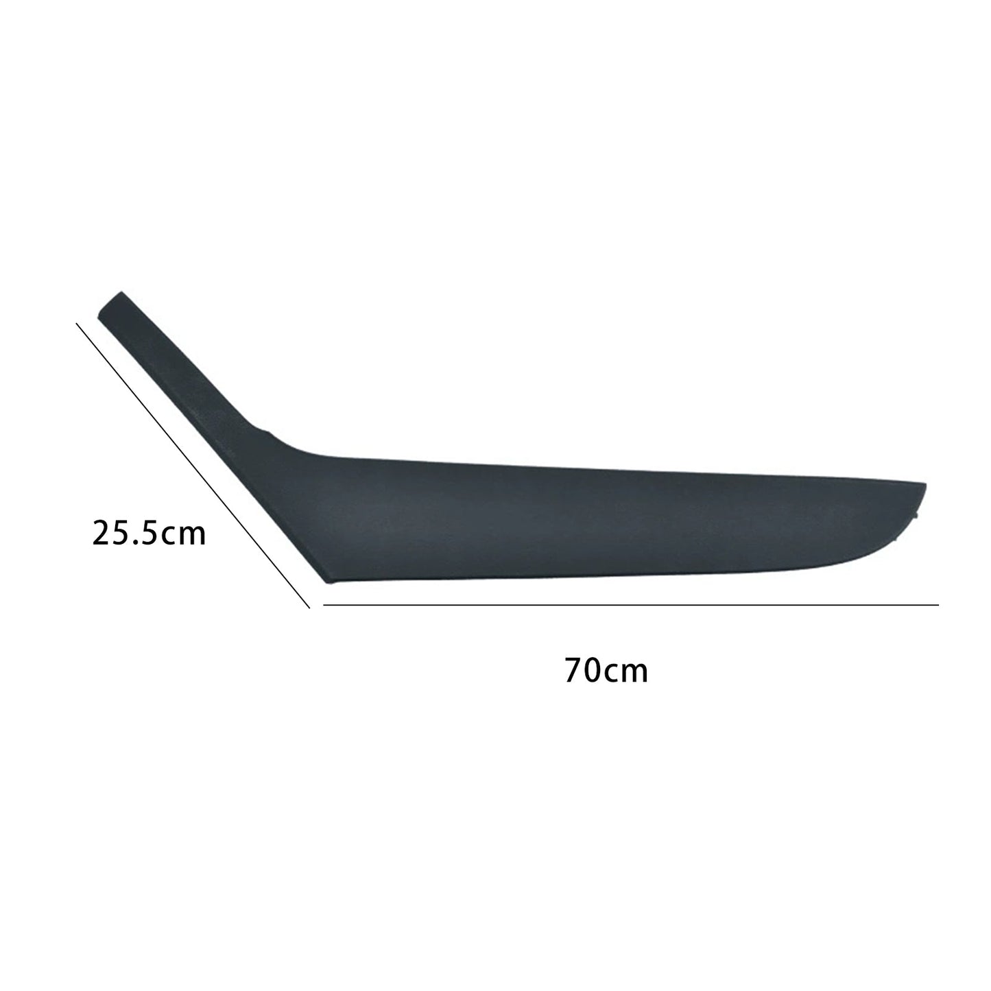 Rivestimento esterno della maniglia della portiera destra, codice 5K3686040A, per VW Golf 6 Coupé 2009-2013