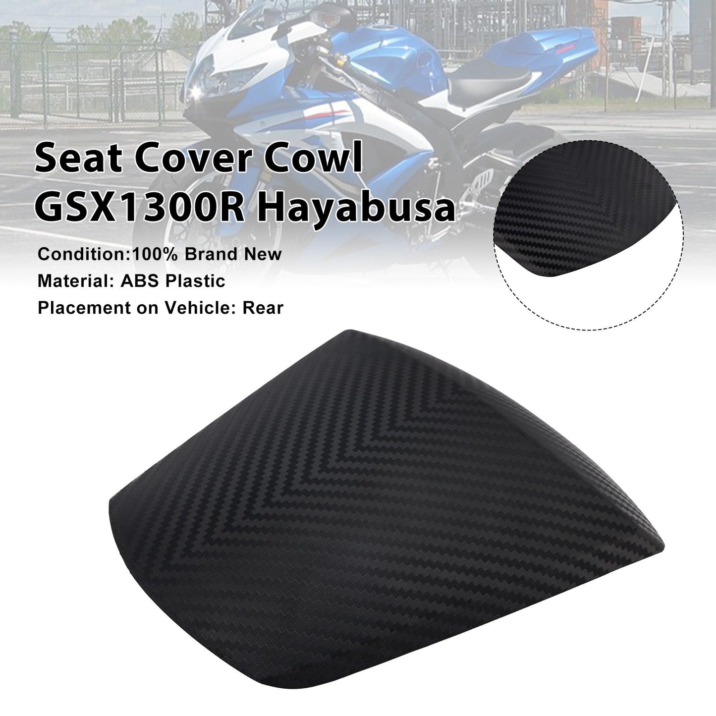 Copertura per sella posteriore per Suzuki GSXR600 GSXR750 K11 2011-2026
