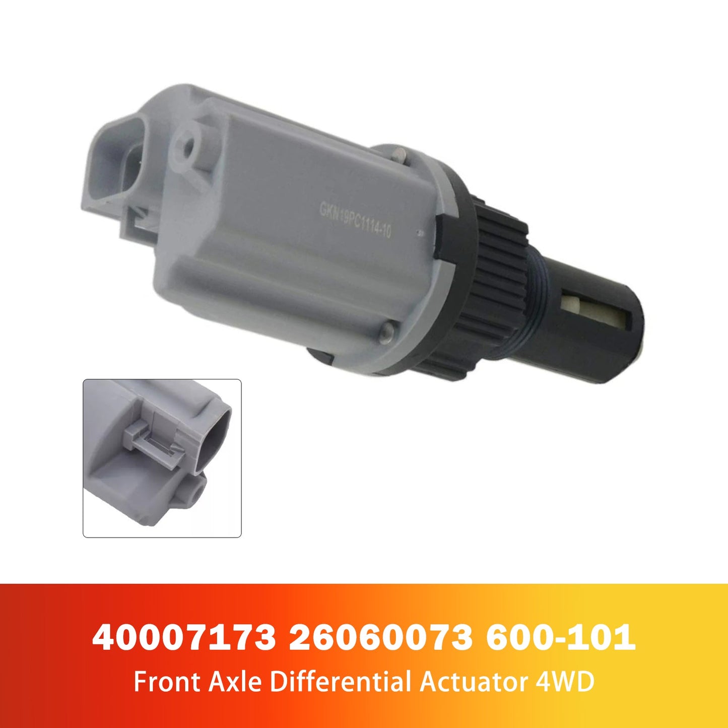Attuatore differenziale assale anteriore 4WD per Chevy Silverado 26060073 600-101
