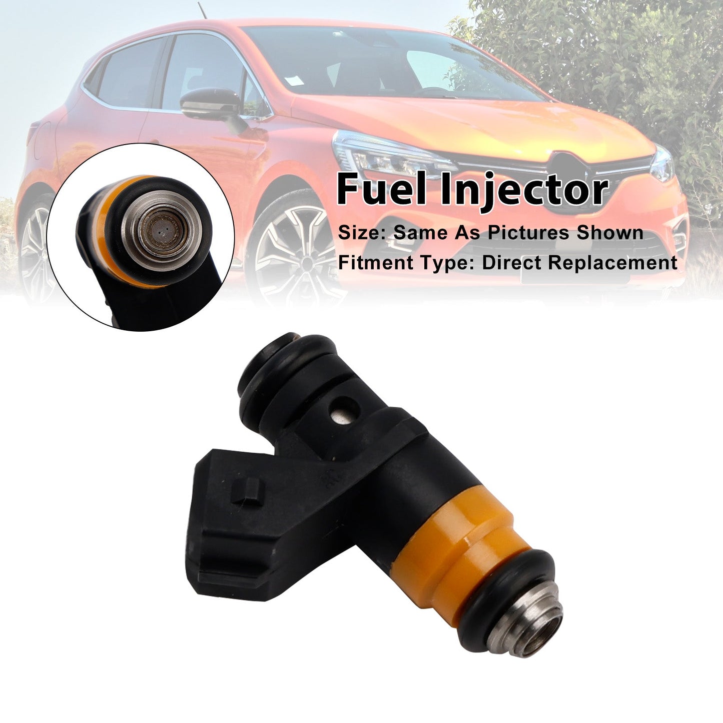 1 pz iniettore carburante per Renault Clio 2 Megane 2 Scenic 2 1.4/1.6 16V H029611